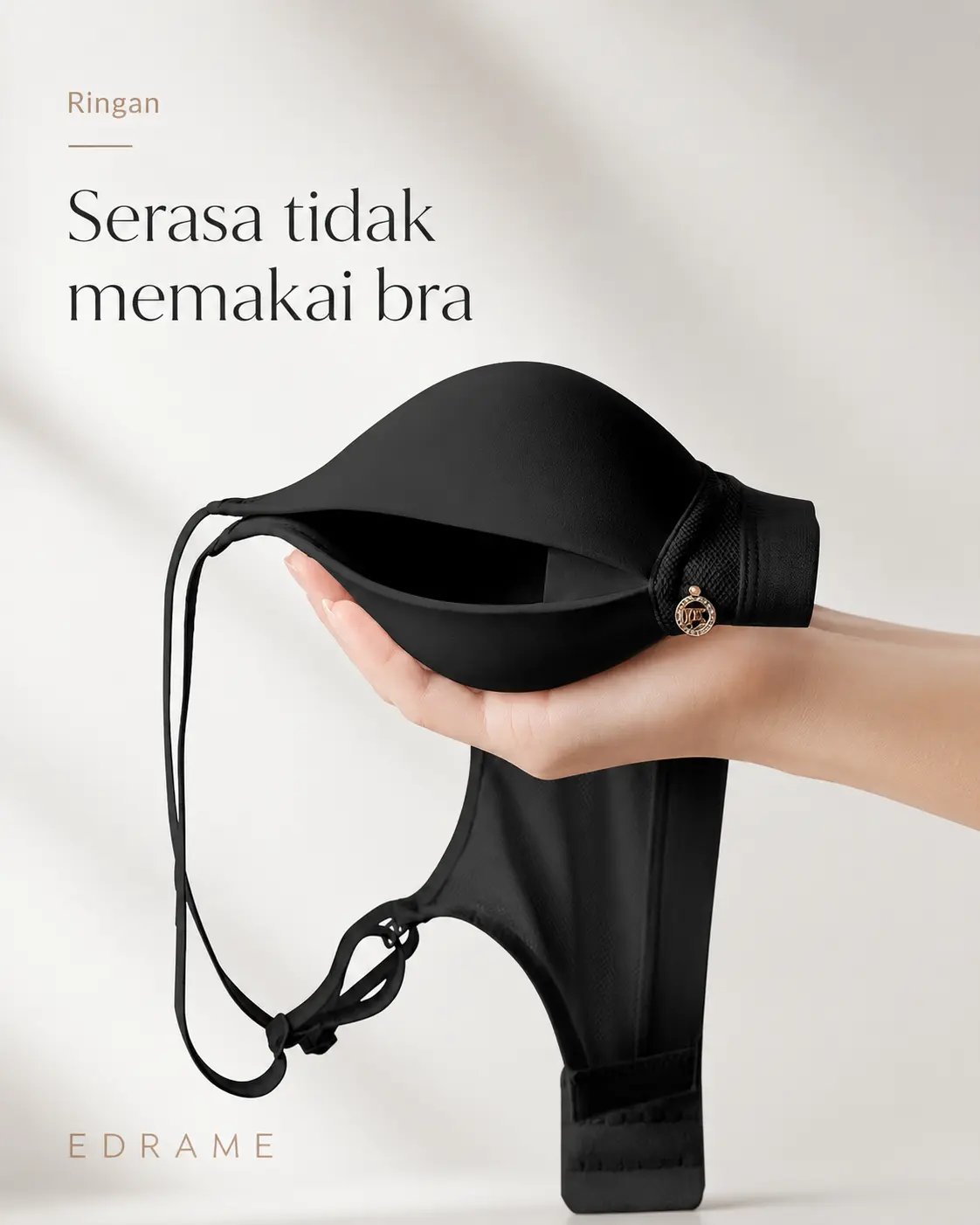 EDRAME bra push up seamless 659 dengan detail pendant — detail 5